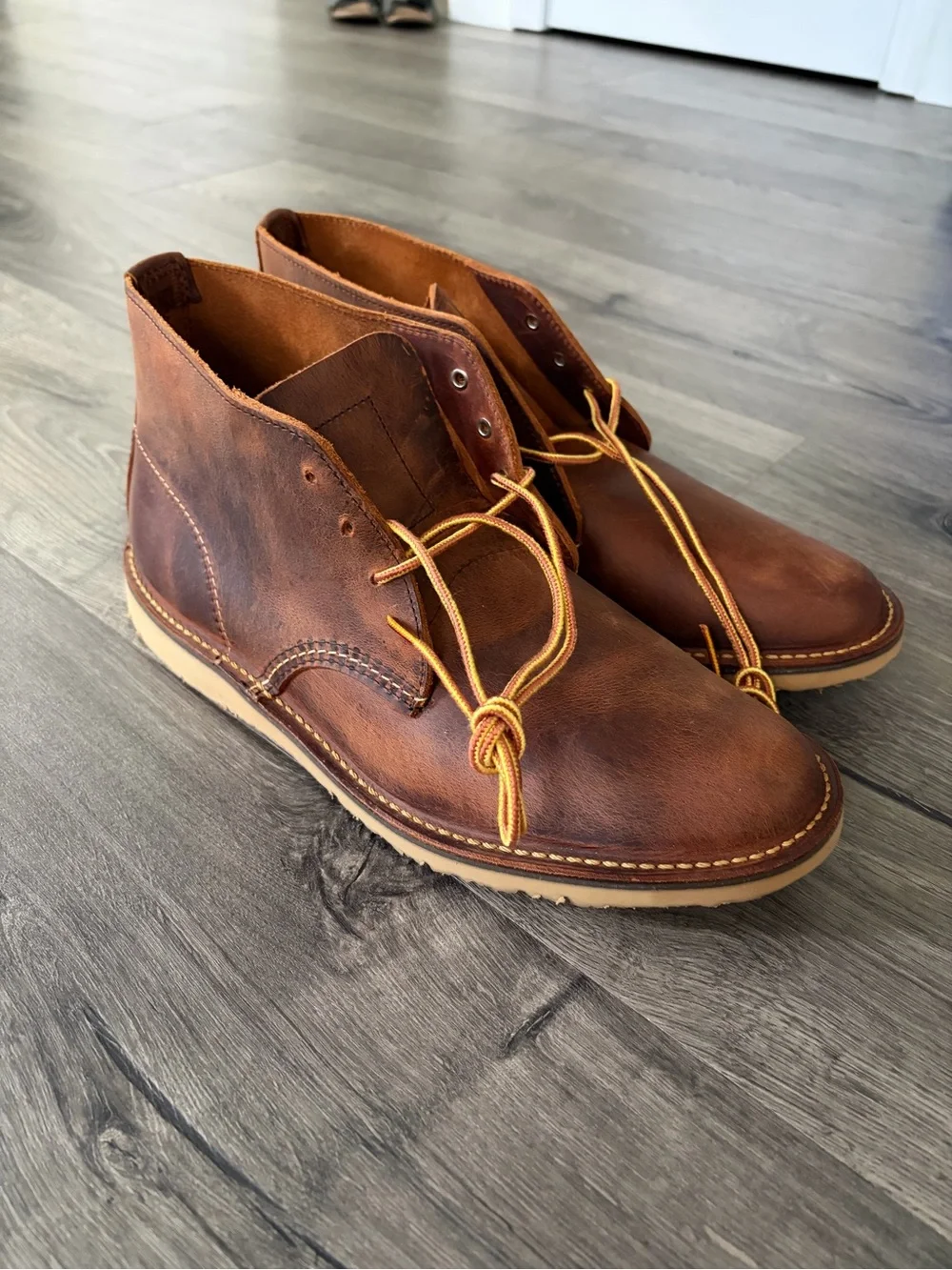Red Wing Leather Chukka Boots